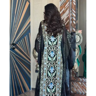 Circle green bisht set 2