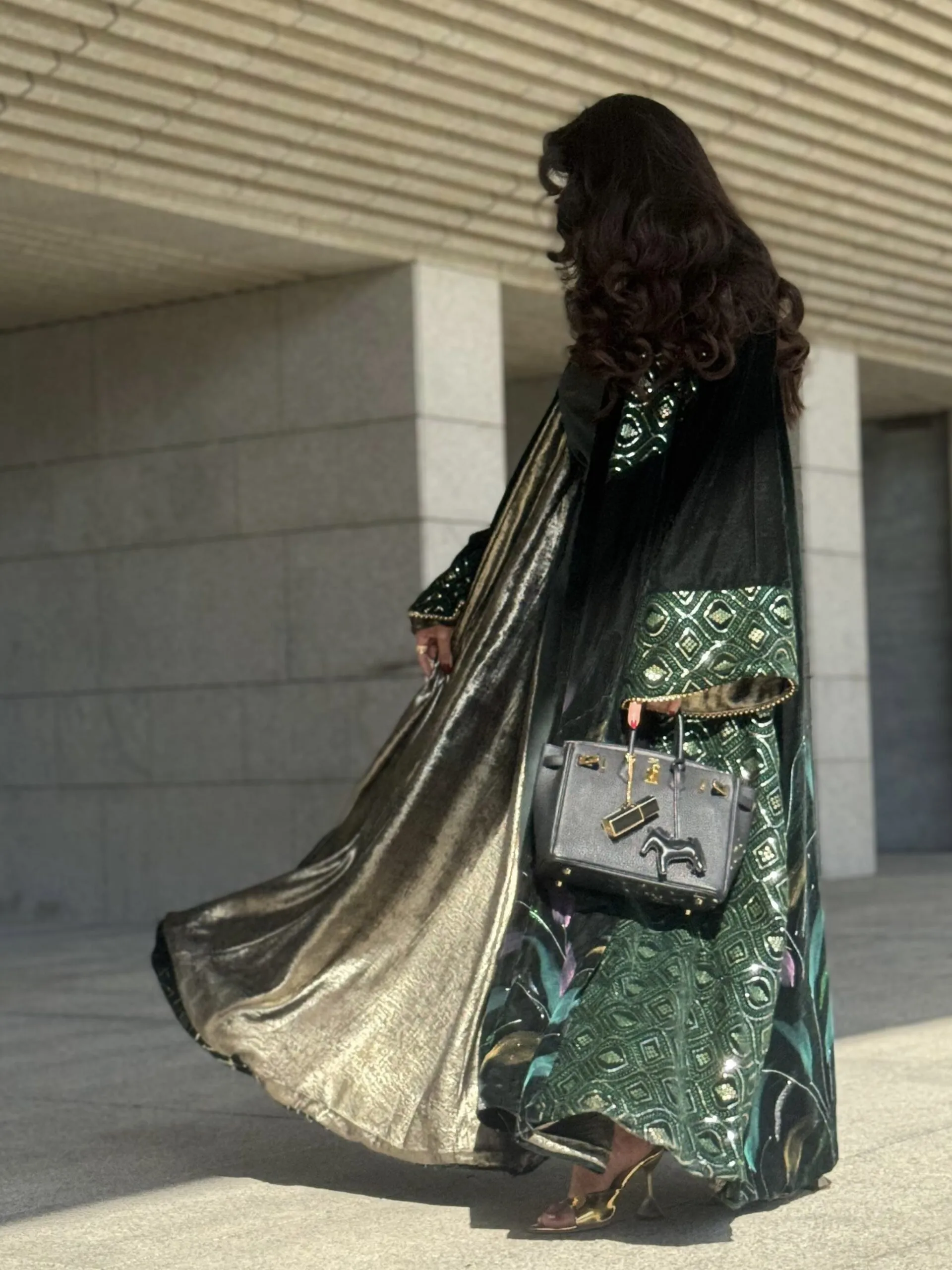 Green bisht for occasions 3
