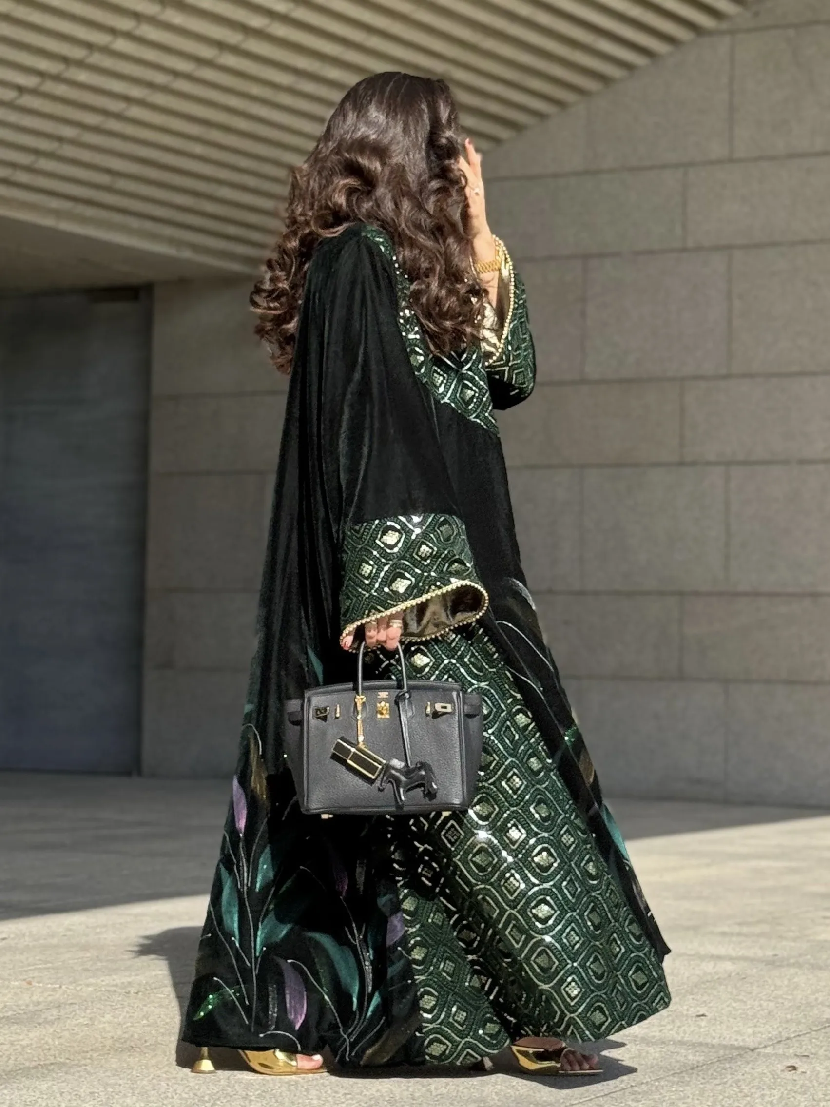 Green bisht for occasions 6