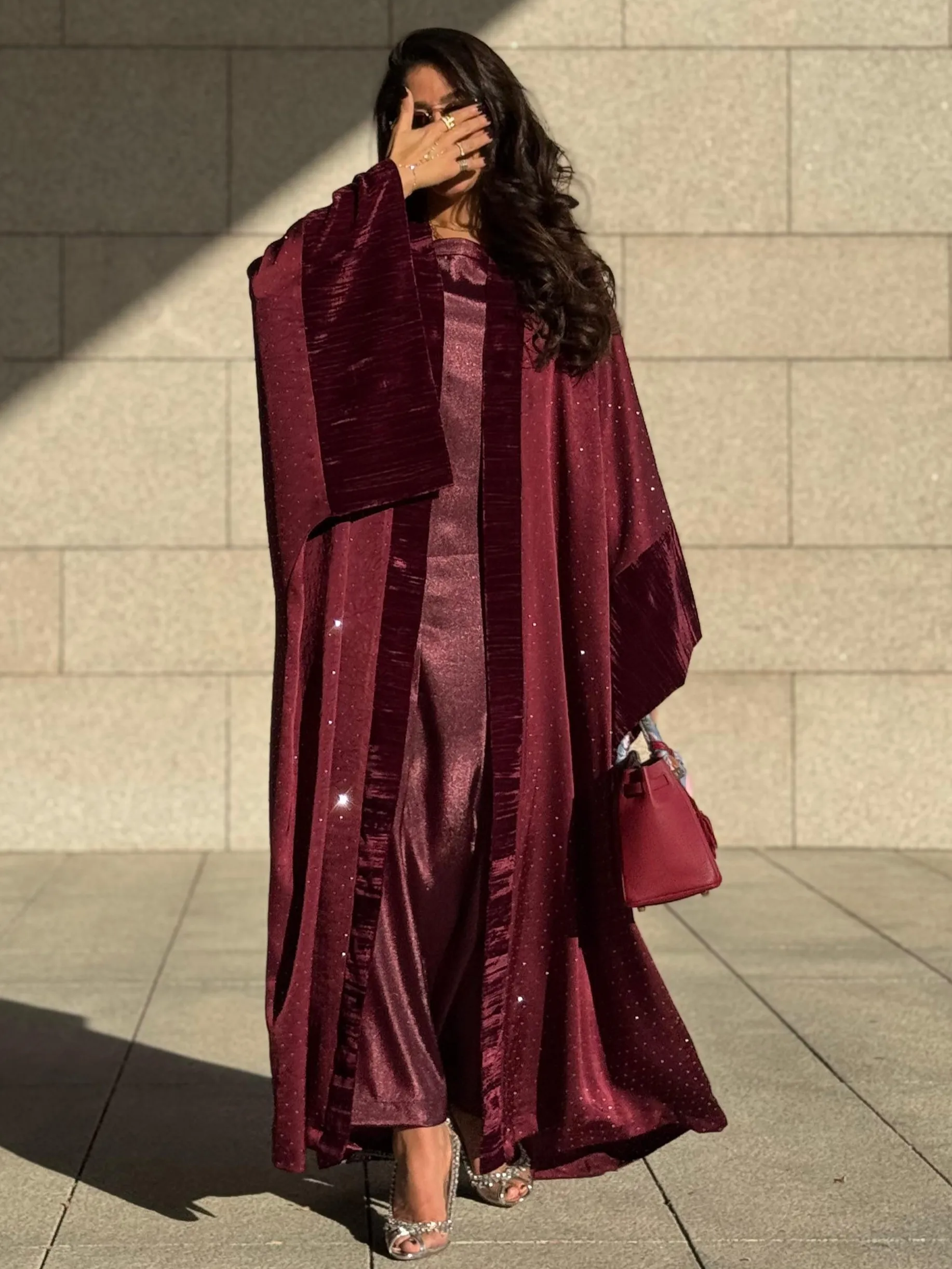 بشت كرستال عنابي_2