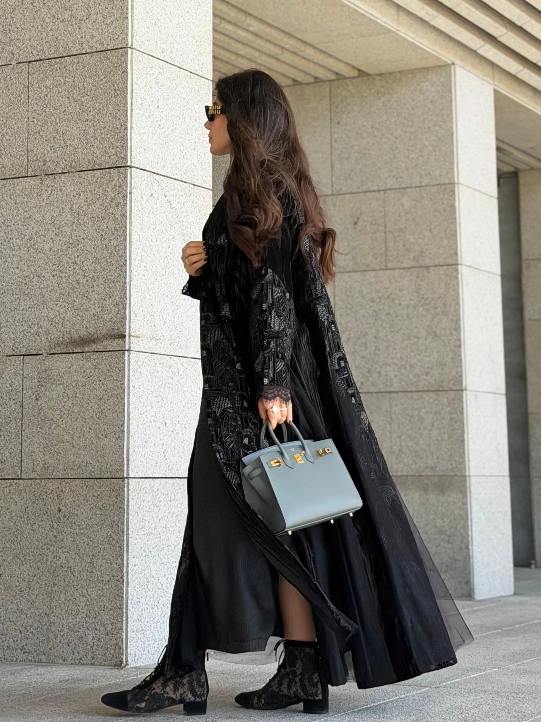 بشت مطرز بقصة البليزر_0