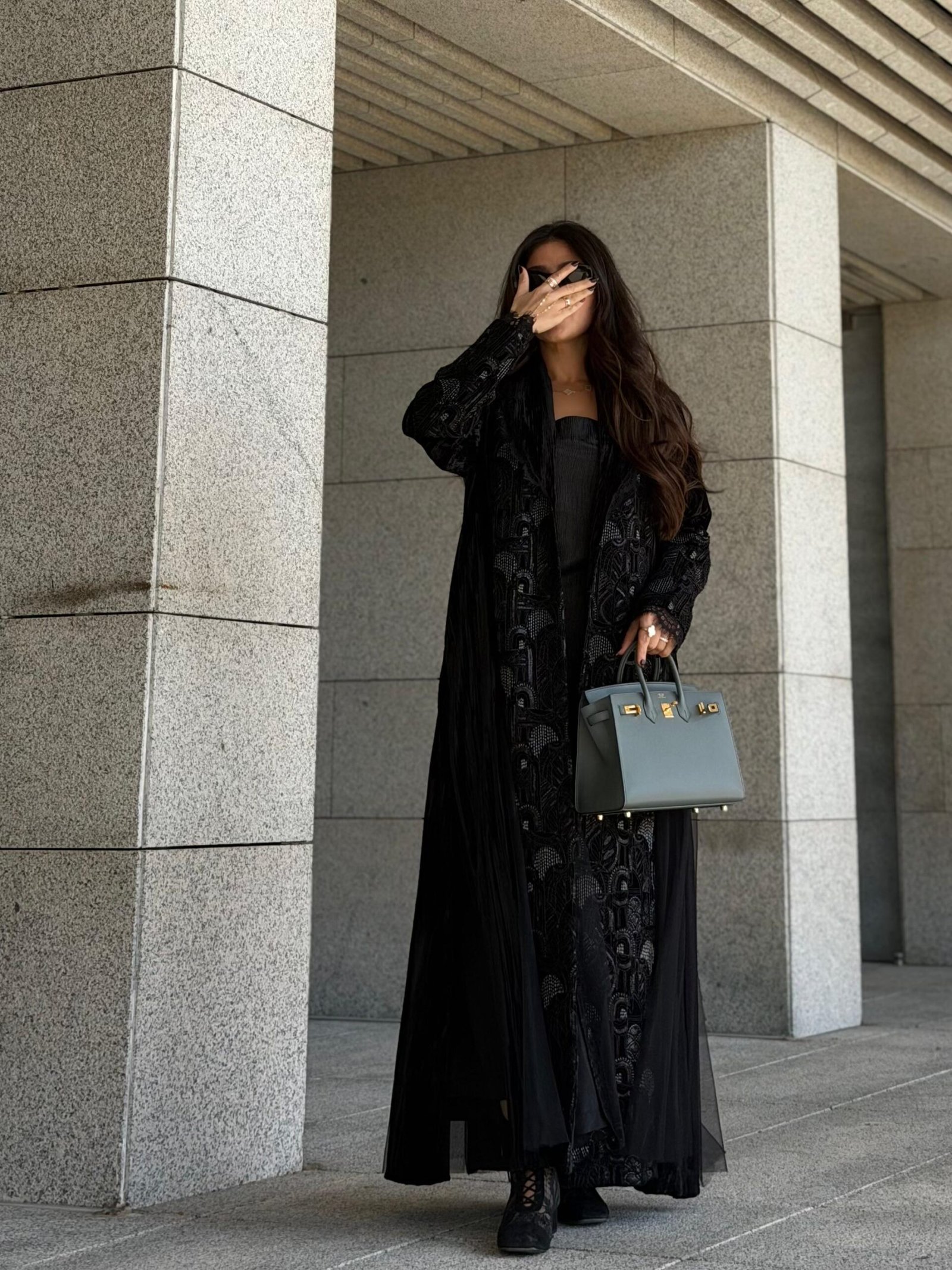 بشت مطرز بقصة البليزر_1