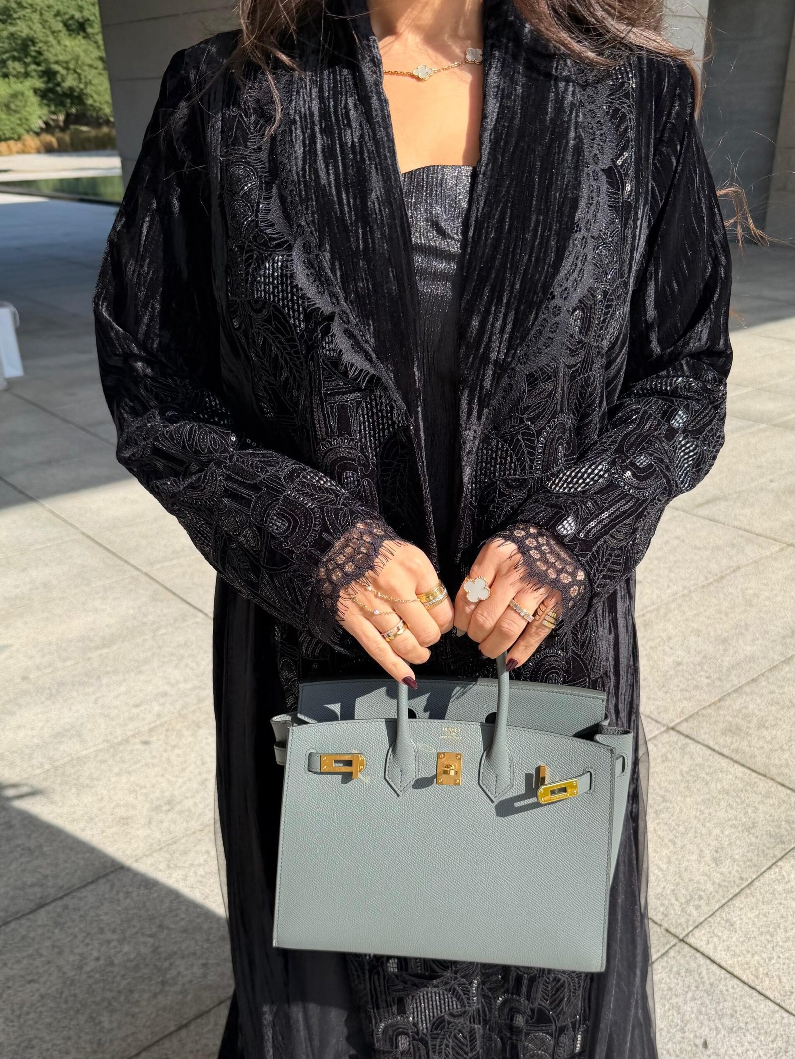 بشت مطرز بقصة البليزر_5