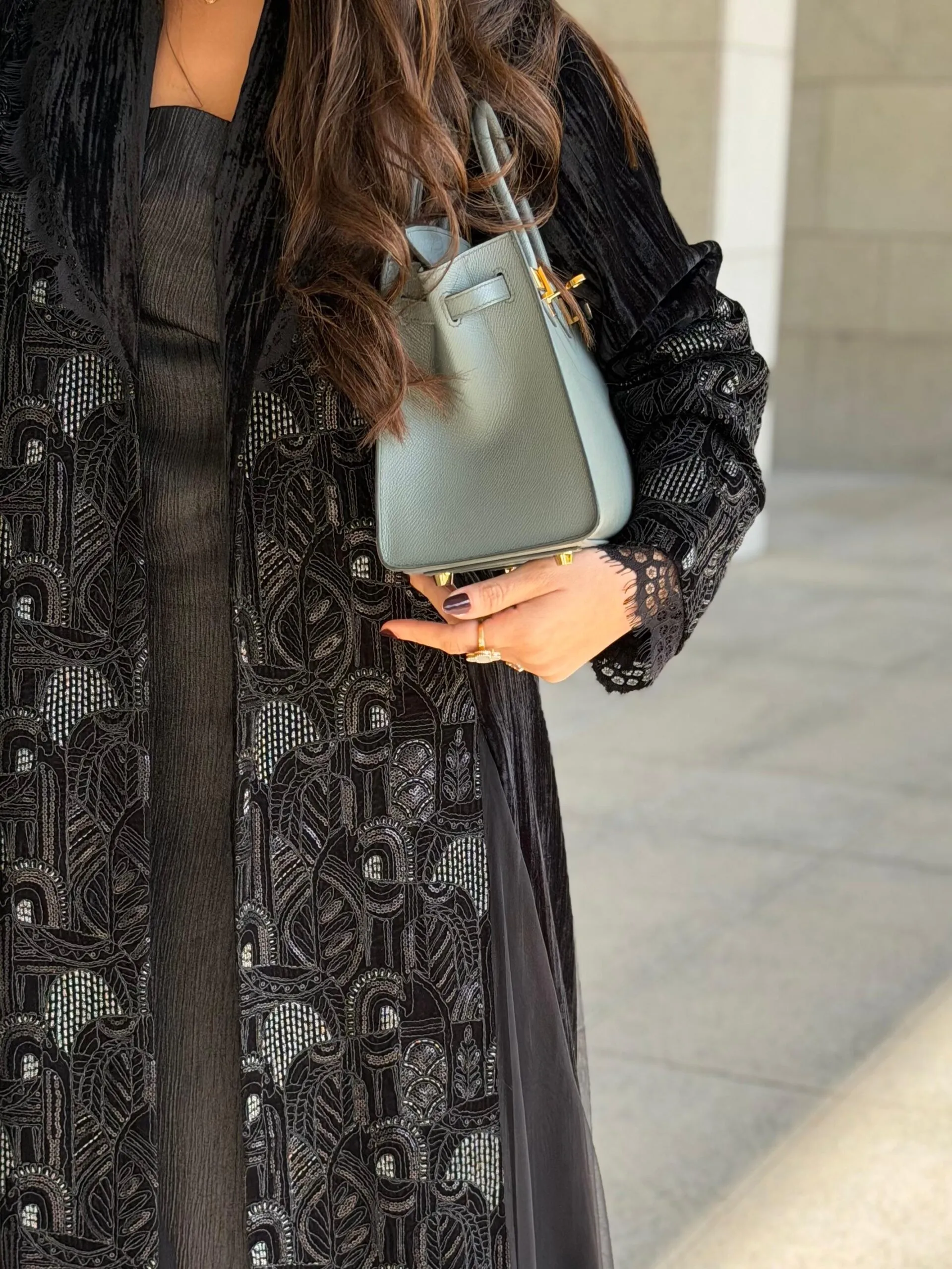 بشت مطرز بقصة البليزر_6